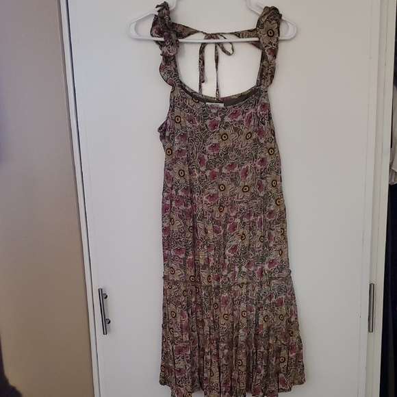 Maurices Dresses & Skirts - Maurices Floral Lined Midi Dress with Ruffle Straps